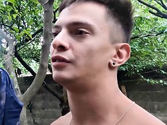 Anal, Sucer une bite, Marrant, Homosexuelle, Hard, Fille latino, De plein air, Espagnole