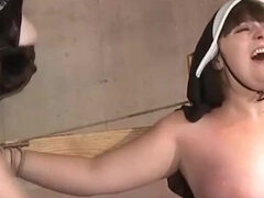 18, Amerikansk, Bondage disciplin sadomasochisme, Brunette, Sød, Nonne
