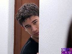 Flagrado, Jato de porra, Sujo, Falar palavrão, Pés, Fêmea, Sexo grupal a três, Tetas