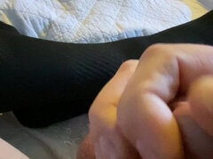 Pup Chance Uses His Dick to Play with His Feet