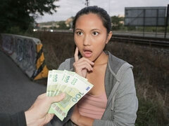 Kont, Pijpbeurt, Bruinharig, Handbeurt, Hardcore, Buiten, Gezichtspunt, Thais