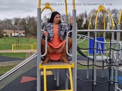 Naughty on the playground