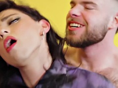 Gym loving femboi training anal cardio