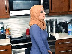 Busty Muslim Babe Babi Star Gets Welcumed By Her New Coworker With Hardcore Fuck