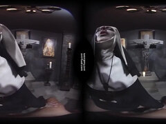 Damned Nun - Virtual reality porn video