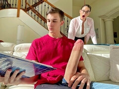 Grote lul, Grote mammen, Sperma shot, Vrouw, Hardcore, Rijpe lesbienne, Moeder die ik wil neuken, Webcamera