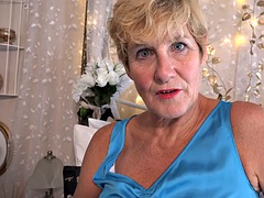 AuntJudysXXX - Your busty mature stepmom Ms. Molly caught you in her room POV