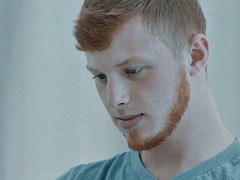 Cute redhead gay with glasses and anally fucked by BBC monster