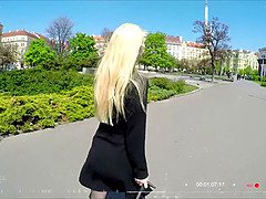 Hot Polish blonde tourist Misha Cross fucked POV in Prague