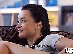 Ukrainian Erica Black cant tempt BF but has sex with stepdad