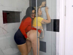 Penetracion con dedos, Gafas, Lesbiana, Coño