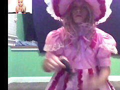 queen Alexa Sissy diaper marionette Skype Session