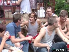Bukkake, Sædskud, Gangbang, Homoseksuel