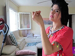 Arab abaya clean home