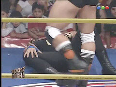 Pro wrestling, gay beatdown, outside