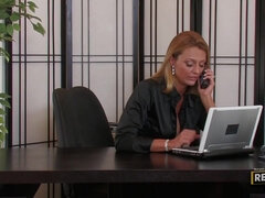 Mommy Brenda James Gets A Mouth Big-Boned At The Office