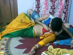 Indian hot Milf aunty vs Innocent teen nephew!! New Indian sex with hindi audio