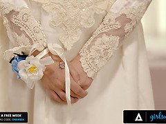 Bionda, Sposa, Leccata, Lingerie, Figa, Realtà, Condom, Matrigna