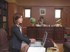 Hottest Japanese girl in Incredible Secretary JAV scene