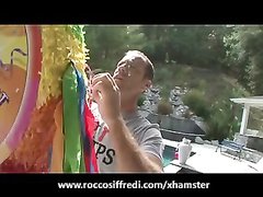 Rocco siffredi 039 s cake and crop juice group plow