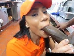 Jayla Foxx's viral drive-thru porn video in a fast-food restaurant