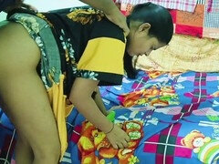 Amaterji, Azijci, Rit na usta, Fafanje, Par, Indijka, Mama, Tabu