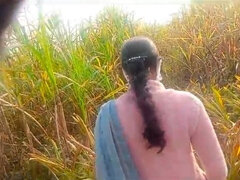 Desi Bhabhi's brother in law fucked her in the field