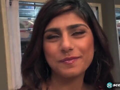 Mia Khalifa - Busty Fake Tits Brunette Arab Whore in Amateur hardcore
