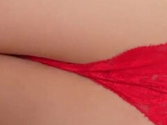 18, Røv, Stor røv, Creme tærte, Lingerie, Trusser, Pov, Tabu