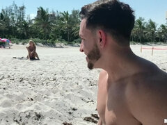 Enthousiasteling, Amerikaans, Kont, Blond, Pijpbeurt, Handbeurt, Doordringend, Kut duiken