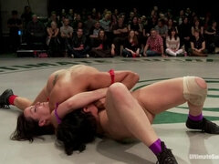 RD 2/4 of Feb's Live Tag Team Match: Sexual molestation on the mat! Non-scripted! Shot Live!