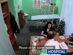 Alice Nice, a naughty patient, needs more than just a Christmas gift - Real Hospital Exam