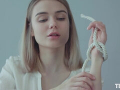 Bionda, Bondage, Fetish, Hd, Figa, Rasata, Gonna, Calzini