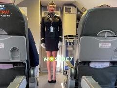 Anal, Peitos grandes, Traição trair, Dupla penetração, Duro, Russoa, Comissária de bordo aeromoça, Sexo grupal a três