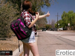 EroticaX - Hitchhiking Beauty Makes Love To Stranger