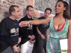 Cherry Hilson Sucks And Fucks White Cocks