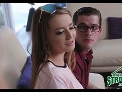 Step sister in law Avery Adair tempts nerdy brother