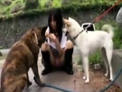 아마추어, 페티쉬, 일본인, 야외의, 현실, 여학생, 단단한, 유니폼