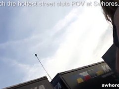 Coche, Checa, Hd, Al aire libre, Pov, Prostituta, Coño, Medias largas