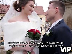 Blond, Brijd, Man die toekijkt, Hondjeshouding, Hd, Realiteit, Kousen, Zuigen