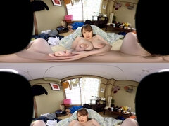 If Your Girlfriend Is Porn Star Nishimura Nina - Japanese POV VR porn