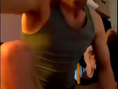 Enthousiasteling, Grote lul, Sperma shot, Homo, Duits, Ondergoed, Masturbatie, Alleen