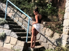 Entirely Clothed Taking a leak In My Back Garden - Lexi Dona