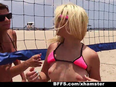 BFFs - Miami VolleyBall whores Have an orgy