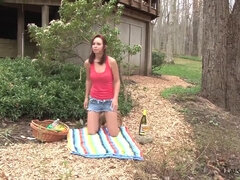 Amateur, Hd, Masturbation, De plein air, Chatte