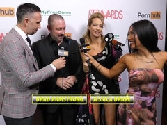 Pornhub on the Red Carpet with Asa Akira and Keiran Lee