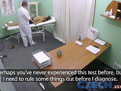 Silvie Deluxe gets her first squirting orgasm from Czech Doctor in POV reality video