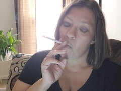 Smoking, bbw smoking, plumper