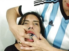 Bondage disciplina dominação submissão sadismo e masoquismo, Bondagebeldade, Morena, Dominação, Lésbica, Escravoa, Meias, Espanhola