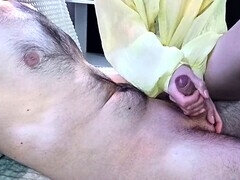 素人, イく瞬間, 手コキする, 自家製, マッサージ, オーガズム, ガリガリ, ティーン